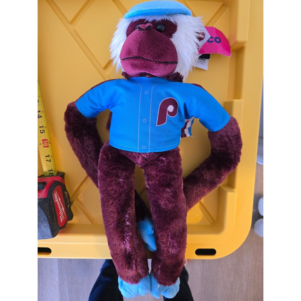 FOCO Philadelphia Phillies Monkey Plush MLB Baseball Fan Toy‎